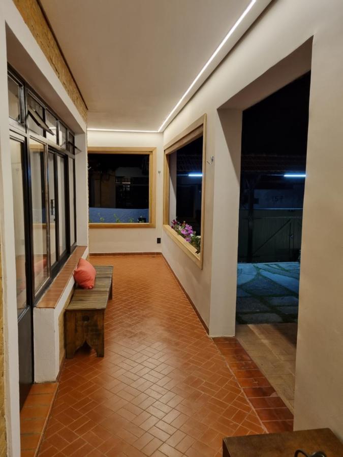 Casa Dom Quixote, Pequena Chacara No Centro Da Cidade Villa Atibaia Bagian luar foto