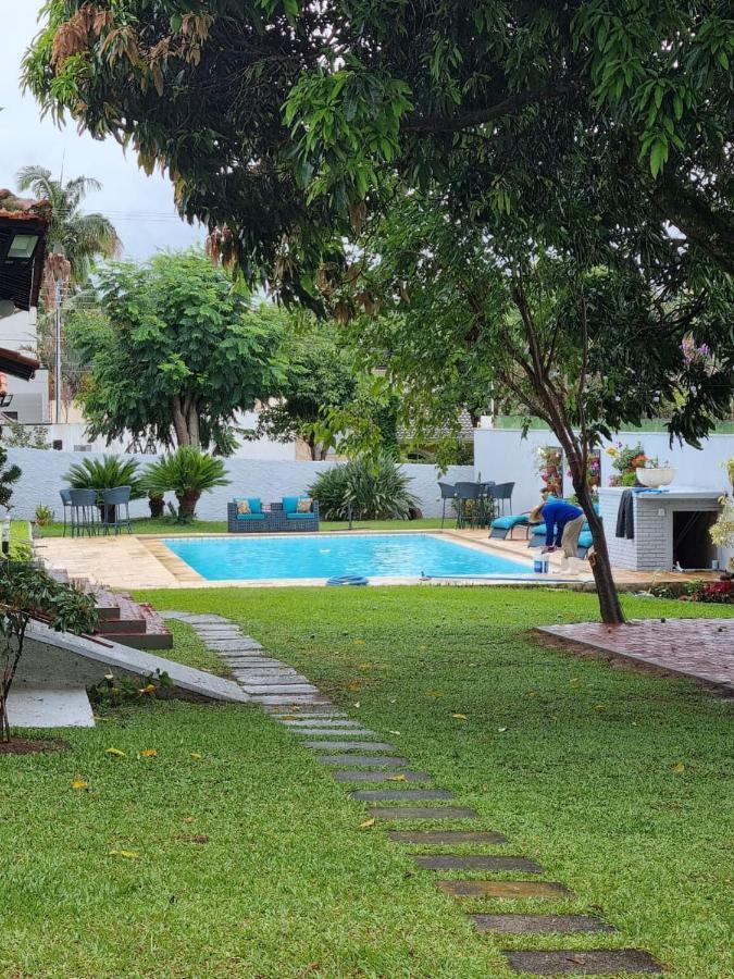 Casa Dom Quixote, Pequena Chacara No Centro Da Cidade Villa Atibaia Bagian luar foto