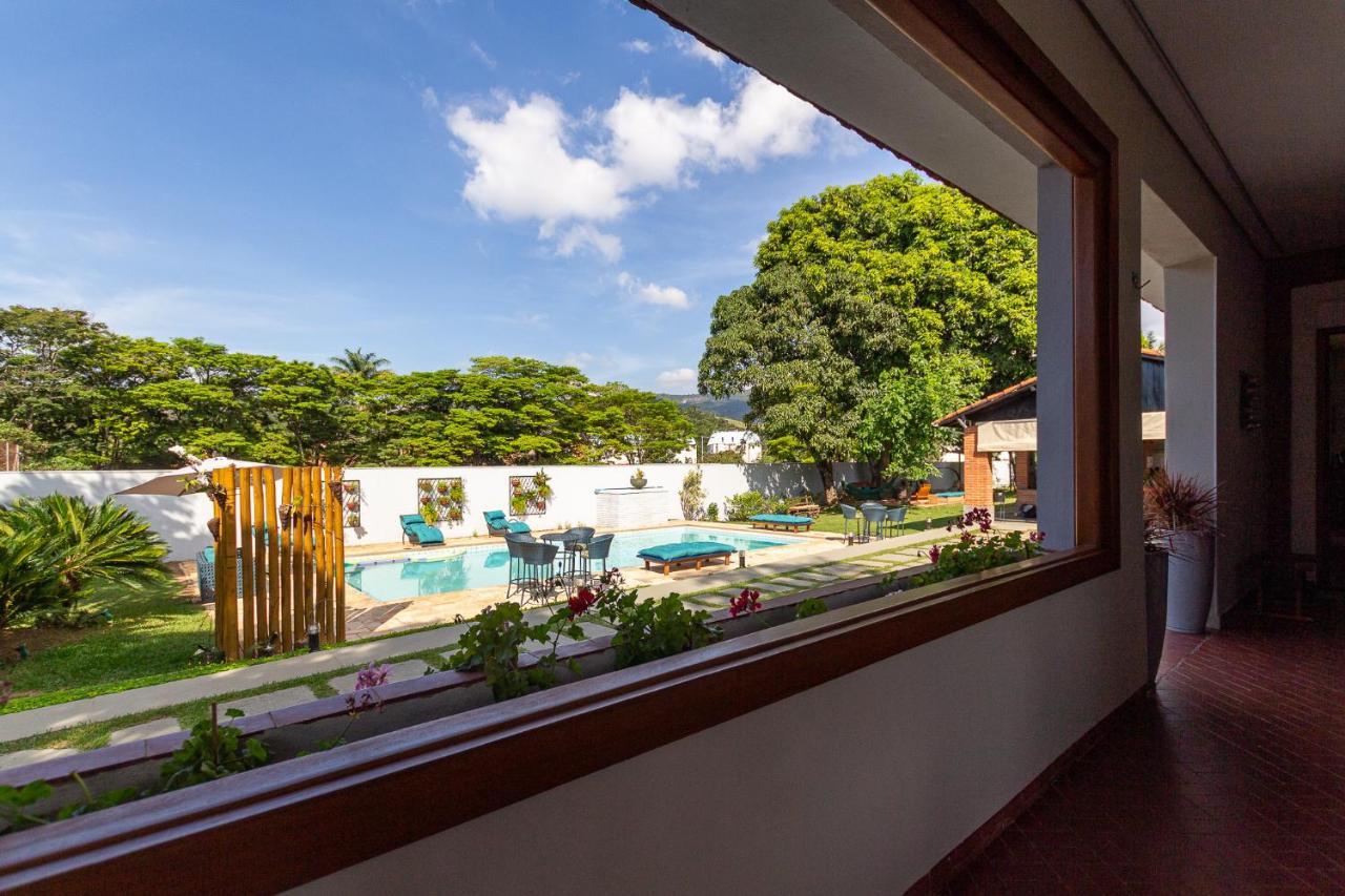 Casa Dom Quixote, Pequena Chacara No Centro Da Cidade Villa Atibaia Bagian luar foto