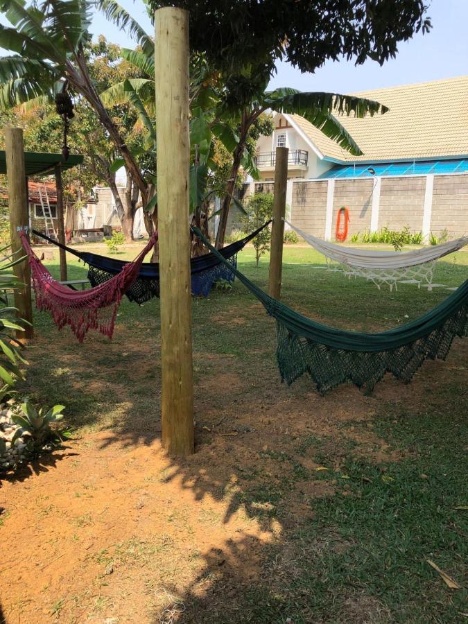 Casa Dom Quixote, Pequena Chacara No Centro Da Cidade Villa Atibaia Bagian luar foto