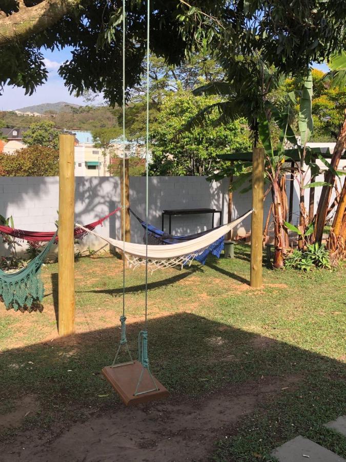 Casa Dom Quixote, Pequena Chacara No Centro Da Cidade Villa Atibaia Bagian luar foto