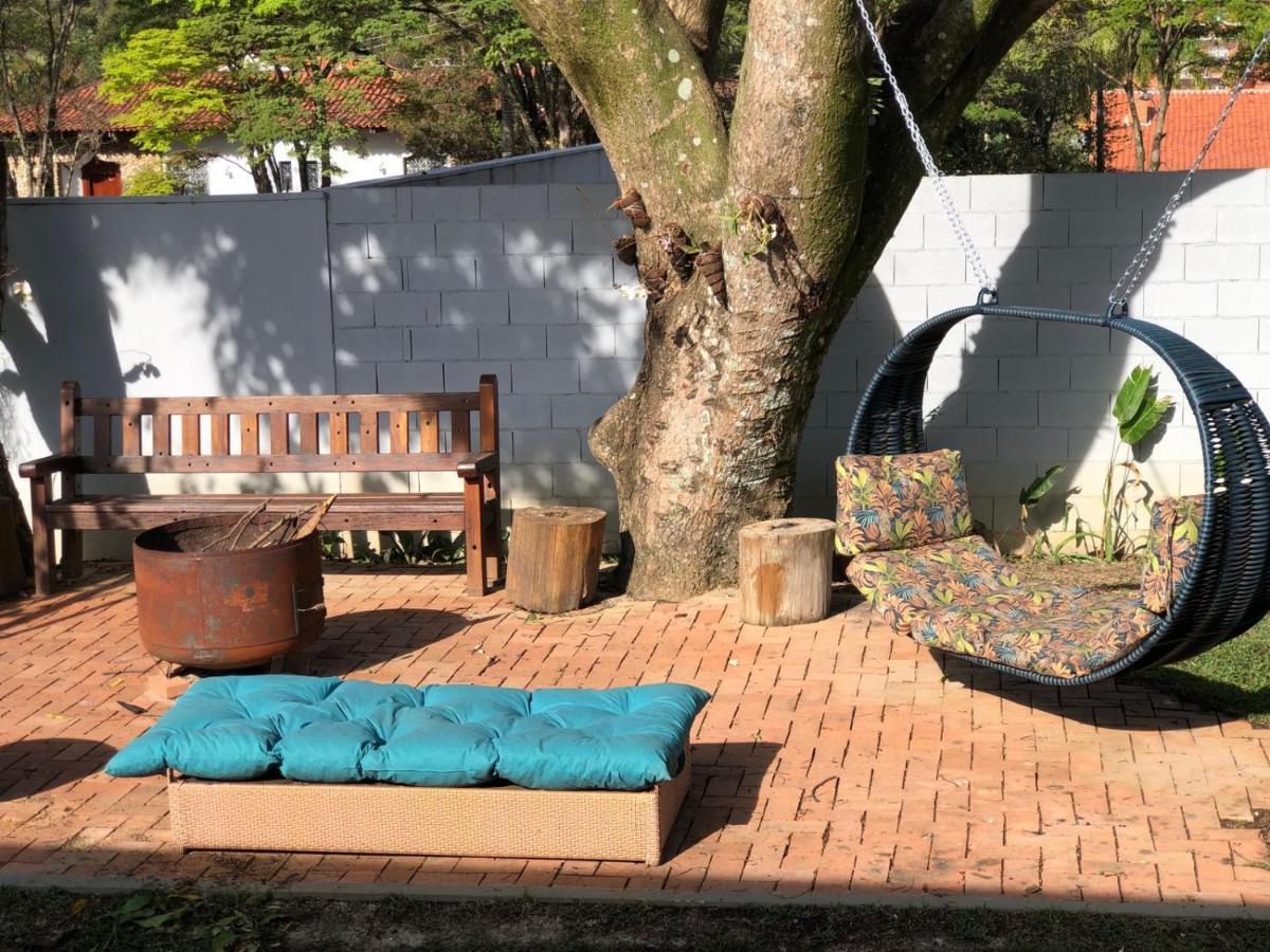 Casa Dom Quixote, Pequena Chacara No Centro Da Cidade Villa Atibaia Bagian luar foto